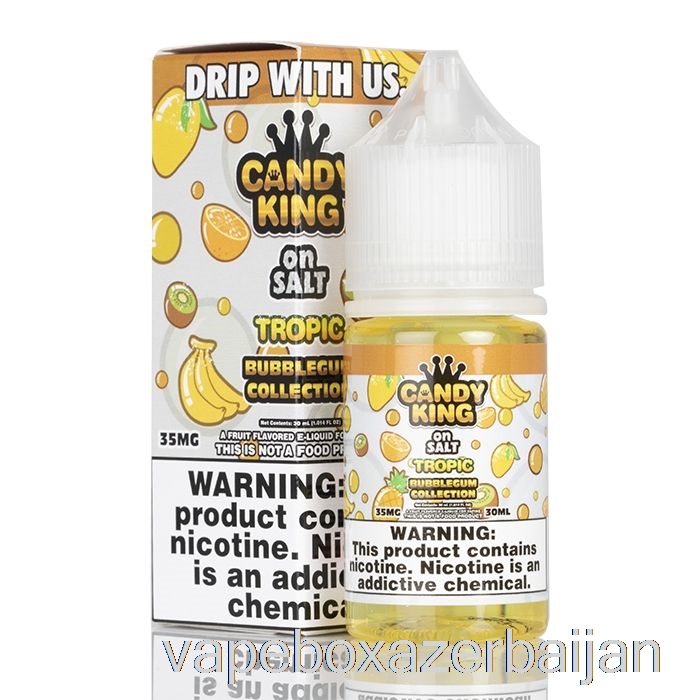 Vape Baku Tropic Bubblegum Collection - Candy King On Salt - 30mL 35mg